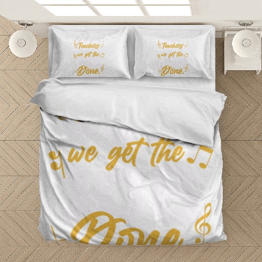 Music Teacher music nout Bedding Sets
