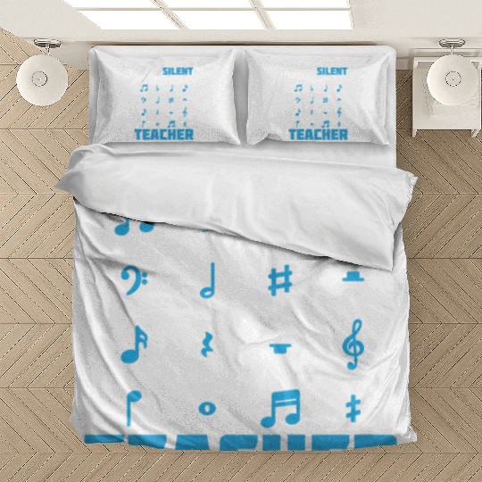 Music Teacher music nout Bedding Sets
