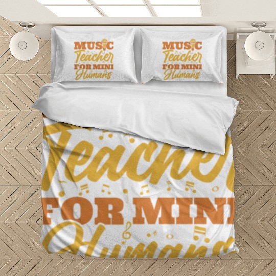 Music Teacher Pre School Bedding Sets