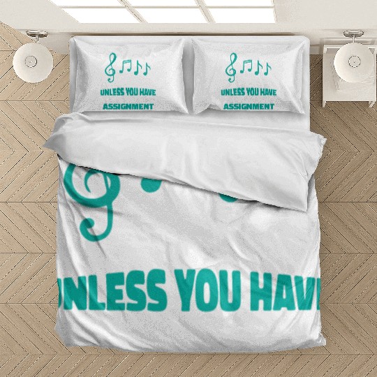 Music Teacher Notes Bedding Sets