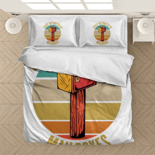 Mail delivery, Postal worker Bedding Sets