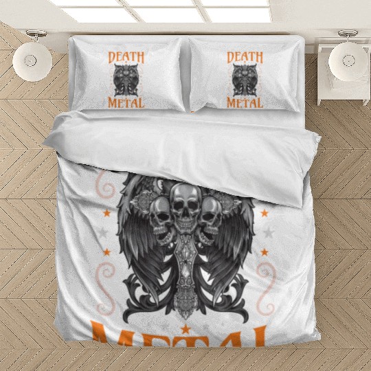 Goth Satan Rock Festivals Black Heavy Death Metal Bedding Sets