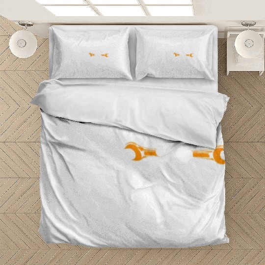 Dad Car Guy Garage Father's Day Funny Car Mechanic Bedding Sets