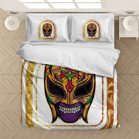Dia De Los Muertos Bedding Sets, Lucha Libre El Santo