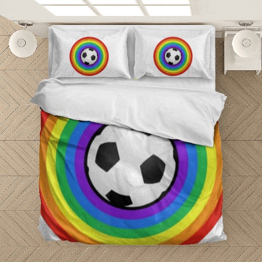 Grant Wahl Pride Bedding Sets | Rainbow LGBT Football Soc