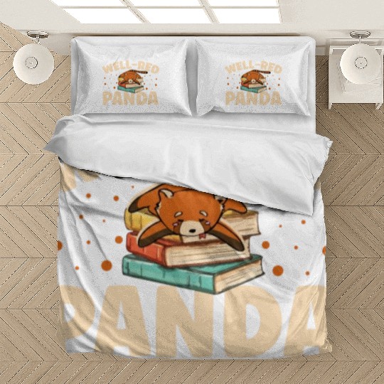 Well-Red Panda Zookeeper Zoogoer Wildlife Bookworm Bedding Sets
