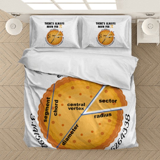 There s Always Room for Pi Pie Math Symbol Science Bedding Sets