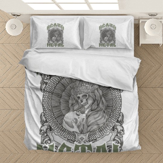 Goth Rock Satan Festivals Death Metal Bedding Sets
