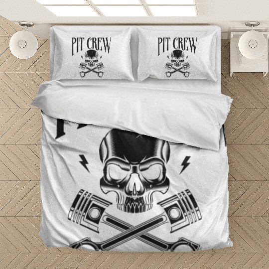 Drag Racing Race Car Pit Crew Bedding Sets