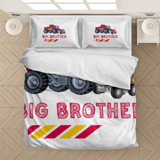 Big brother car monstertruck Bedding Sets