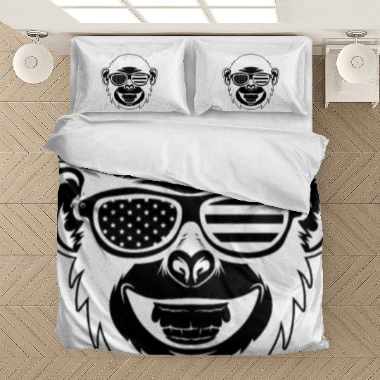 Monkey Head Monkey Bedding Sets