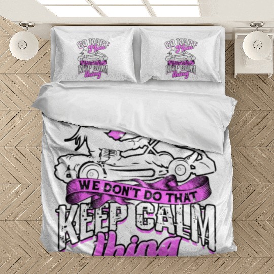Go Kart Racer Pit Crew Car Racing Karting Bedding Sets