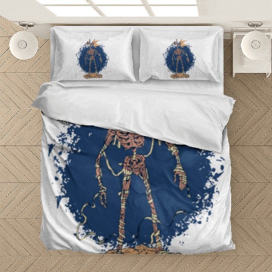 Scary creepy mummy skeleton Scary creepy mummy ske Bedding Sets
