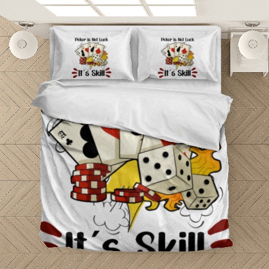 Poker Casino Poker Player Gambling Roulette Gift Bedding Sets