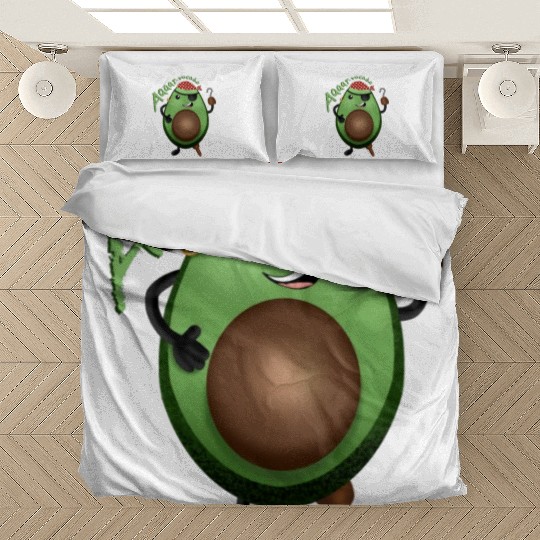 Avocado Pirate - character design Bedding Sets
