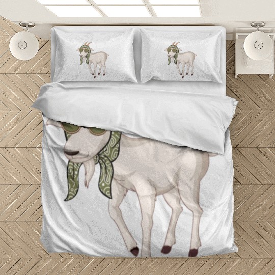 Goat Scarf Sunglasses Bedding Sets