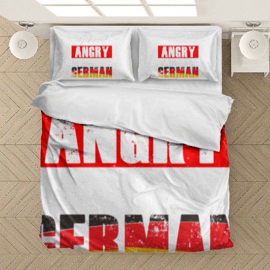 Not Angry Just German Germany Teacher Voice Bedding Sets