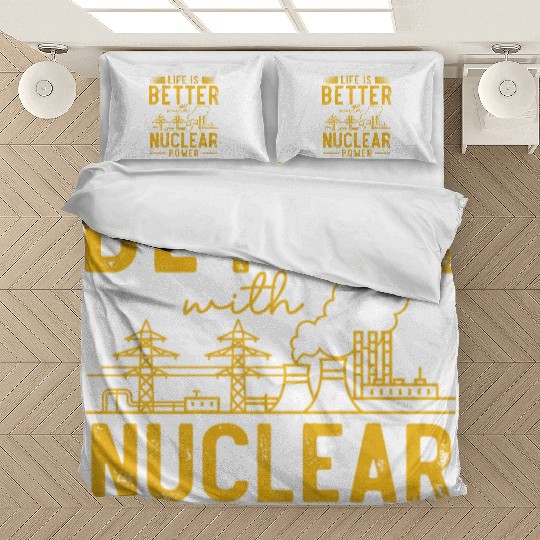 Nuclear Engineer, nuclear, science Bedding Sets