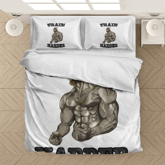 Train Harder Bedding Sets