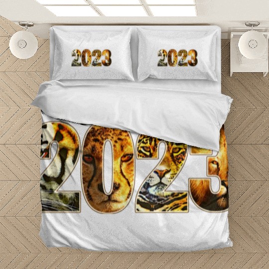 2023 WILD CAT DESIGN TIGER, CHEETAH, JAGUAR, LION Bedding Sets