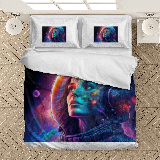 Psychedelic Astronauts 2 Bedding Sets