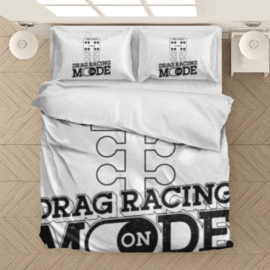 Drag Racing Race Car Vintage Drag Bedding Sets