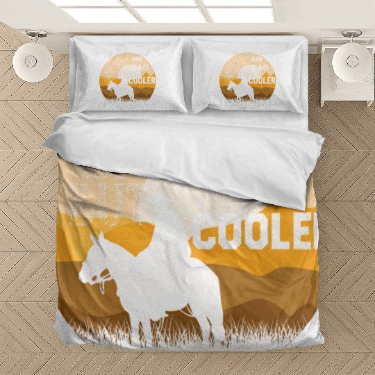 horse dad like a regular dad but cooler Bedding Sets