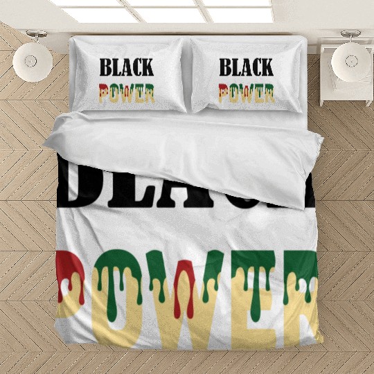 Black Power Bedding Sets