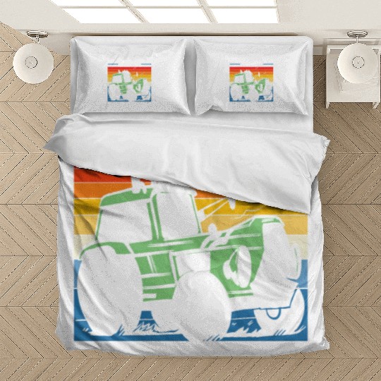 Farm Tractor Farming Life Agriculture Farmer Bedding Sets