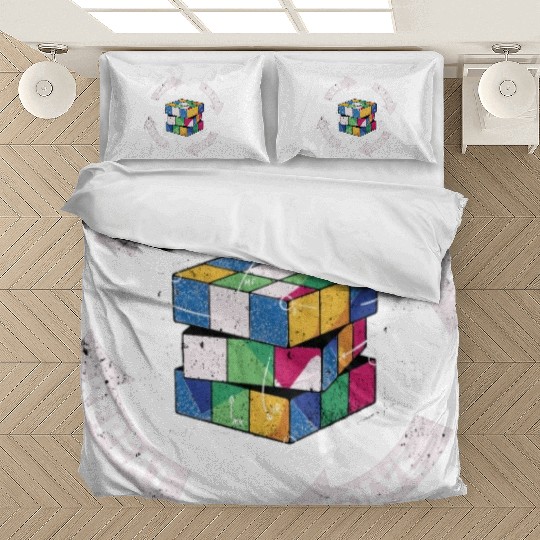 Eat Sleep Solve Repeat Math Speed Cubing Genie Bedding Sets