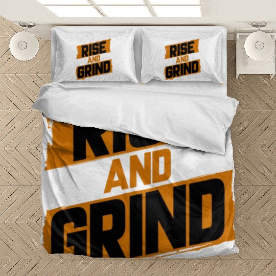 Rise and Grind Bedding Sets