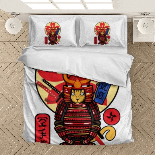 Samurai Cat Bedding Sets