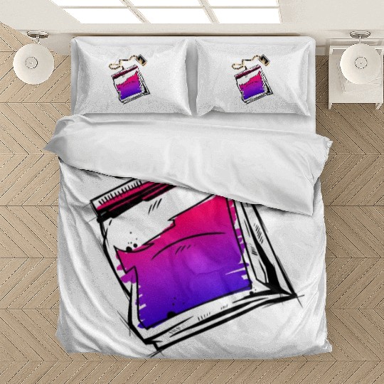 Bisexualitea Funny Bisexual Tea Bag Bi Pride Color Bedding Sets