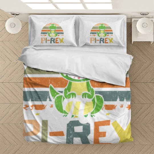 Pi-rex Dinosaur Math Teacher Mathematician Pi Day Bedding Sets
