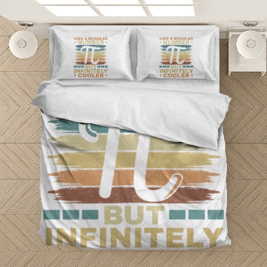 Like A Regular Number But Infinitely Cooler Pi Day Bedding Sets