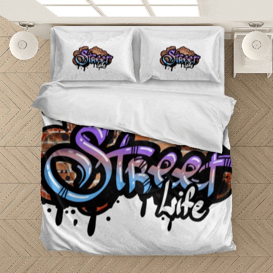 Street Life Graffiti Design Bedding Sets
