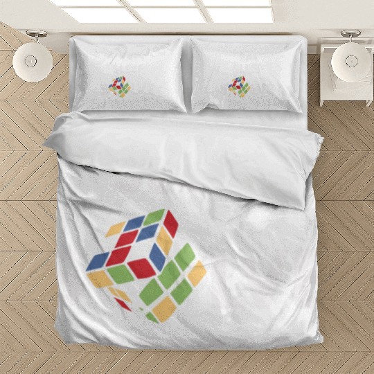 Eat Sleep Solve Repeat Math Speed Cubing Genie Bedding Sets
