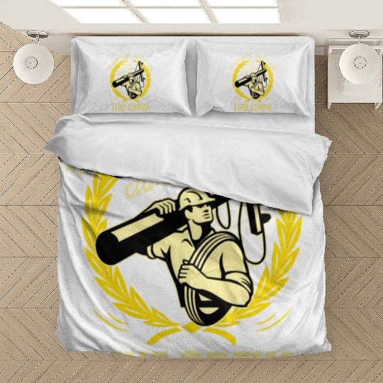Funny Electrical Lineman Saying Thank A Lineman Bedding Sets