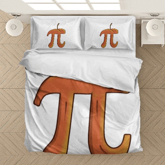 Peach Pi - Funny Pi Day Math Teacher Bedding Sets