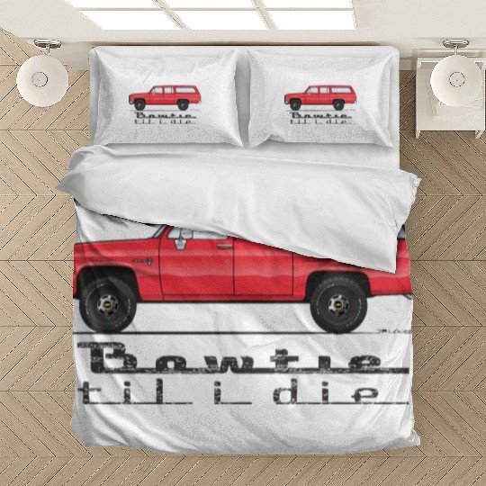 bowtie Cardinal Red Bedding Sets