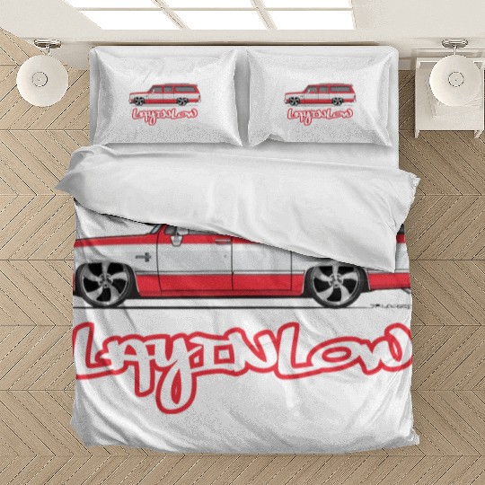 layinlow Cardinal Red Bedding Sets