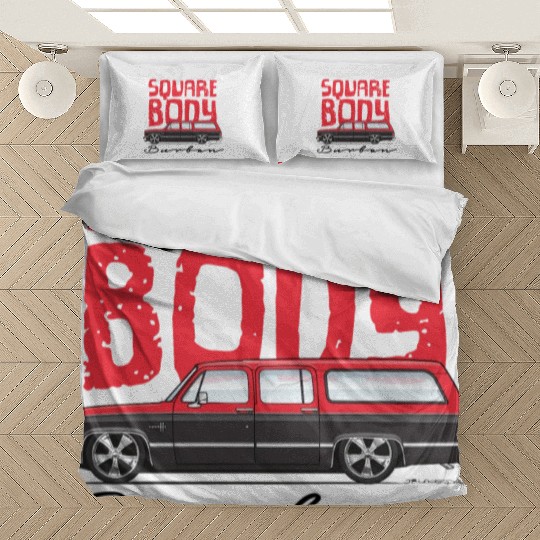 square Cardinal Red Bedding Sets