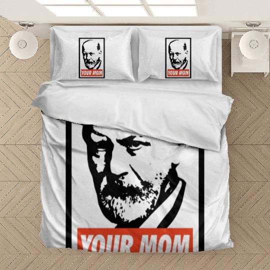 Sigmund Freud Your Mom Bedding Sets