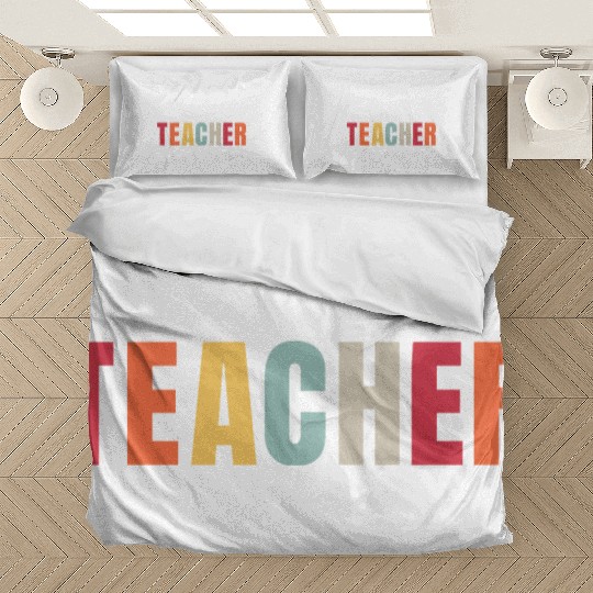 Accounting Teacher Life Back To School First Day Bedding Sets