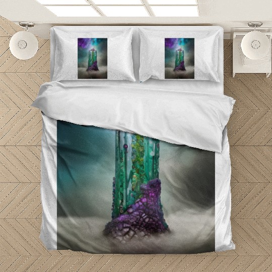 Cosmic Gemstone and Glass \|/ Universe Bedding Sets