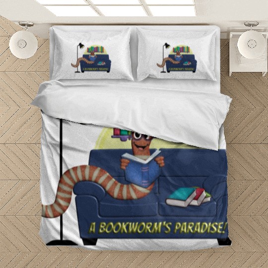 A Bookworm's Paradise Bedding Sets