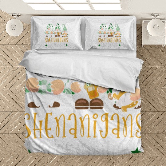 Shenanigans Coordinator Funny St Patricks Day Bedding Sets