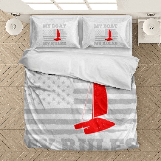 Catamaran Sailor My Boat My Rules Bedding Sets