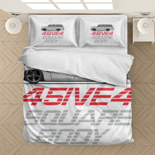 square Light Silver Bedding Sets