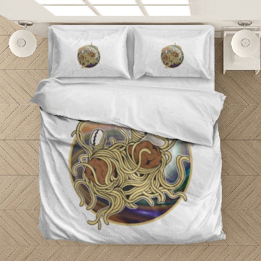 Atheist Atheism Flying Spaghetti Pastafarianism Bedding Sets
